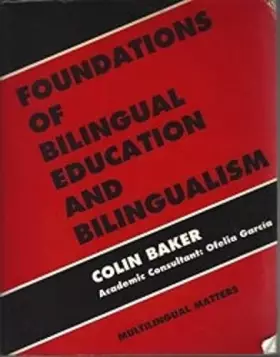 Couverture du produit · Foundations of Bilingual Education and Bilingualism