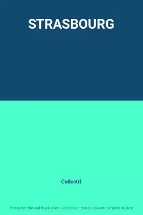 Couverture du produit · STRASBOURG