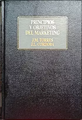 Couverture du produit · Principios y objetivos de marketing