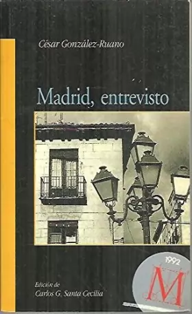 Couverture du produit · MADRID, ENTREVISTO.