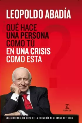 Couverture du produit · ¿Qué hace una persona como tú en una crisis como esta?