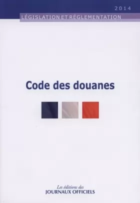 Couverture du produit · Code des douanes - brochure 20006