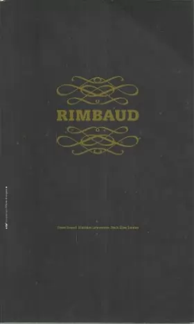 Couverture du produit · Rimbaud
