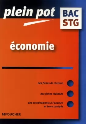 Couverture du produit · Economie Bac STG