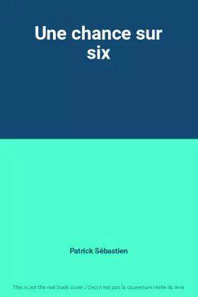 Couverture du produit · Une chance sur six