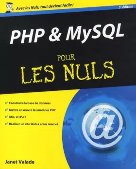 Couverture du produit · PHP et MySQL 5e Pour les Nuls