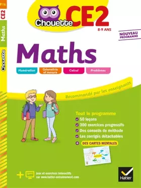 Couverture du produit · Maths CE2: cahier d'entraînement et de révision