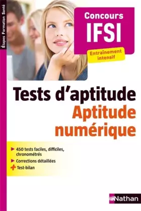 Couverture du produit · Aptitude numérique