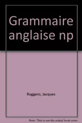 Couverture du produit · Grammaire anglaise, 2e édition