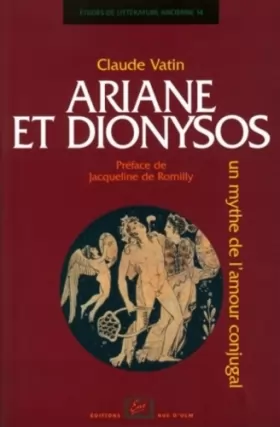 Couverture du produit · Ariane et Dionysos: Un Mythe de l'Amour Conjugal
