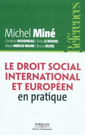 Couverture du produit · Le droit social international et européen en pratique
