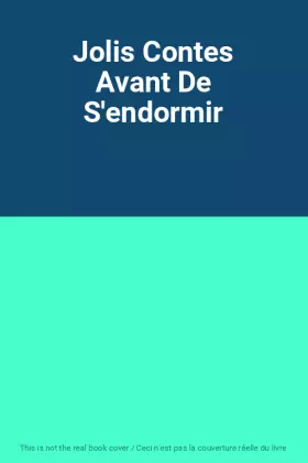 Couverture du produit · Jolis Contes Avant De S'endormir