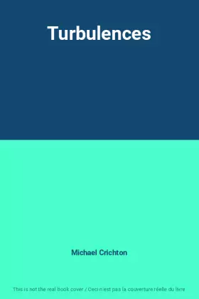Couverture du produit · Turbulences