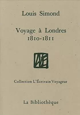 Couverture du produit · Voyage à Londres, 1810-1811