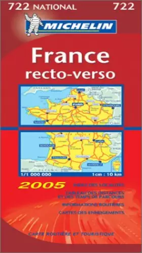 Couverture du produit · Carte routière : France recto/verso