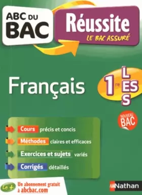 Couverture du produit · ABC du BAC Réussite Français 1re L.ES.S