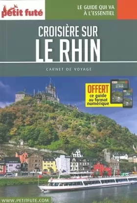 Couverture du produit · Guide Croisière Rhin 2018 Carnet Petit Futé