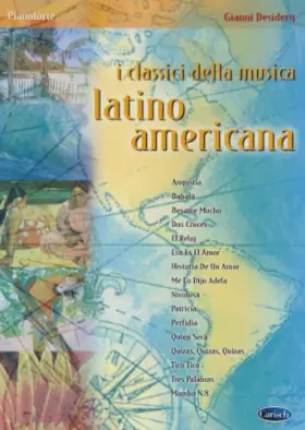 Couverture du produit · Classici della musica latino americana (I)(spartiti musicali)