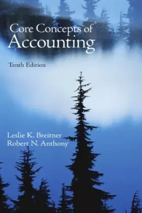 Couverture du produit · Core Concepts of Accounting