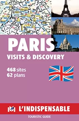 Couverture du produit · Plan de ville : Paris (en anglais)