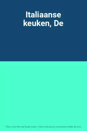 Couverture du produit · Italiaanse keuken, De