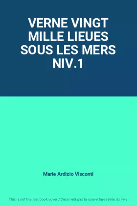 Couverture du produit · VERNE VINGT MILLE LIEUES SOUS LES MERS NIV.1