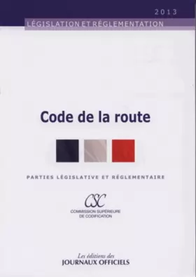 Couverture du produit · Code de la route