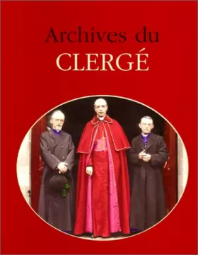 Couverture du produit · Archives du clergé