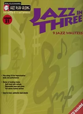 Couverture du produit · Jazz Play-Along Vol.031 Jazz In Three + Cd