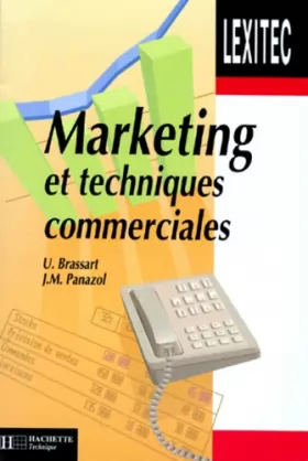 Couverture du produit · Lexique de marketing et techniques commerciales