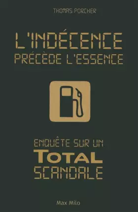 Couverture du produit · INDECENCE PRECEDE L'ESSENCE