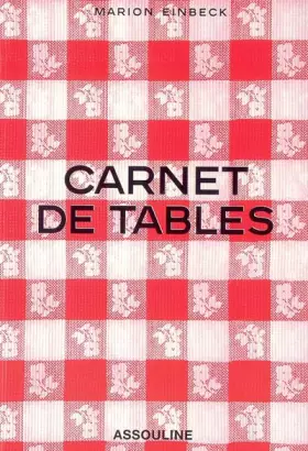 Couverture du produit · Carnet de tables