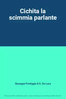 Couverture du produit · Cichita la scimmia parlante