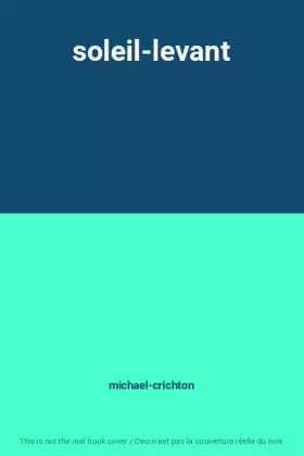 Couverture du produit · soleil-levant