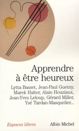 Couverture du produit · Apprendre à être heureux