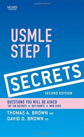 Couverture du produit · USMLE Step 1 Secrets
