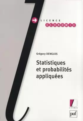 Couverture du produit · Statistiques et probabilites appliquées