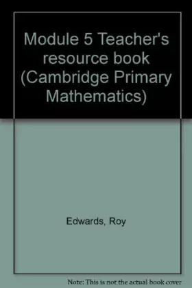 Couverture du produit · Module 5 Teacher's resource book