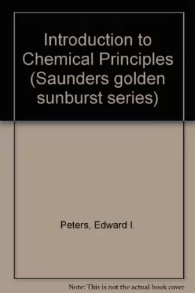 Couverture du produit · Introduction to Chemical Principles