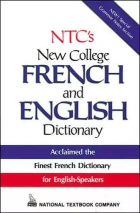 Couverture du produit · Ntc's New College French and English Dictionary