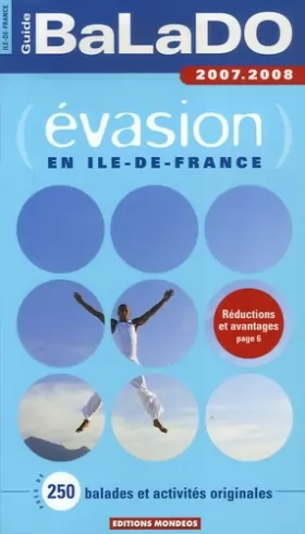Couverture du produit · Guide BaLaDO évasion en Ile-de-France