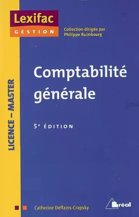 Couverture du produit · Comptabilité générale : Principes  Opérations courantes  Opérations de régularisation  Etats financiers anglo-saxons