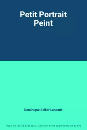 Couverture du produit · Petit Portrait Peint