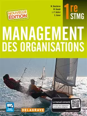 Couverture du produit · Management des organisations 1e STMG : Manuel de l'élève