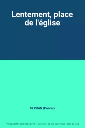 Couverture du produit · Lentement, place de l'église