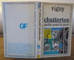 Couverture du produit · Chatterton quitte pour la peur