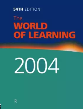 Couverture du produit · The World of Learning: 2004