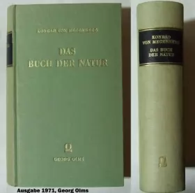 Couverture du produit · Buch der Natur (Livre en allemand)