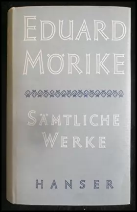 Couverture du produit · Sämtliche Werke. Bd. 1