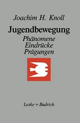 Couverture du produit · Jugendbewegung: Phanomene, Eindrucke, Pragungen: Ein Essay (German Edition)
